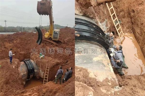 福建DN2200承插口修復(fù)實(shí)例