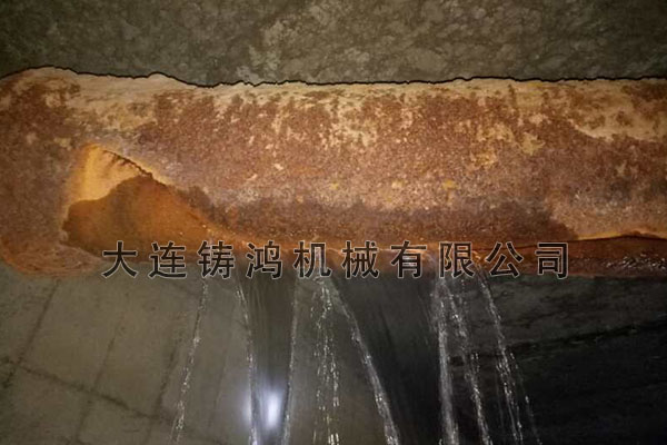 洛陽球墨管承插口修補(bǔ)實(shí)例