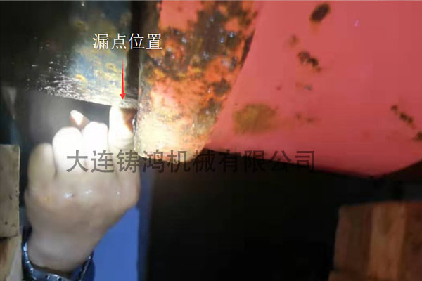 洛陽DN400球鐵管修復實例