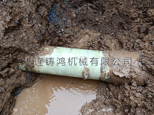 山西交城玻璃鋼管修補實例